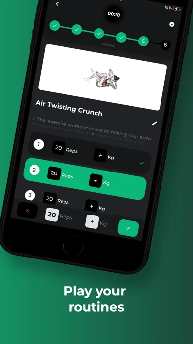My Workout Plan Daily Tracker Screenshots