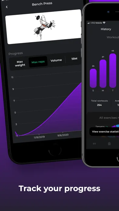 My Workout Plan Daily Tracker Screenshots