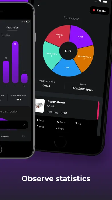 My Workout Plan Daily Tracker Screenshots