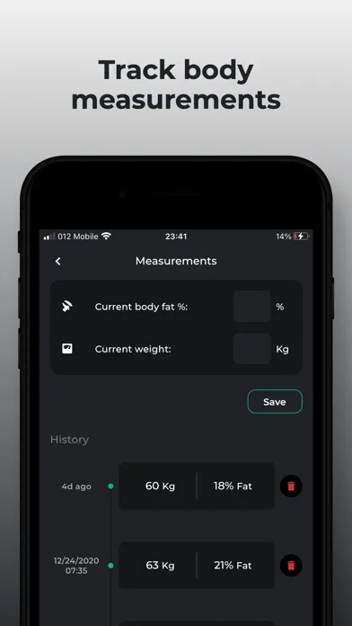 My Workout Plan Daily Tracker Screenshots