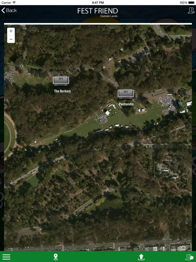 FestFriend for Outside Lands 2015 iPad  سکرین شاٹس