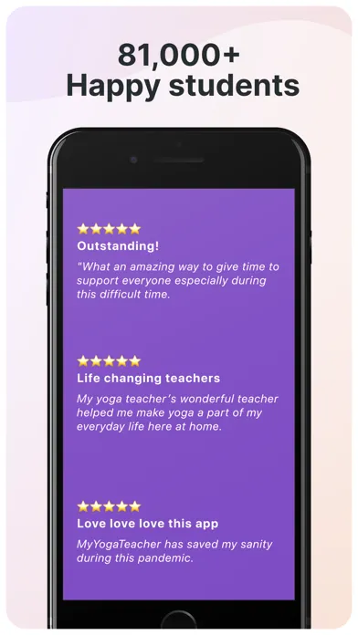 MyYogaTeacher: Learn Yoga LIVE应用截图