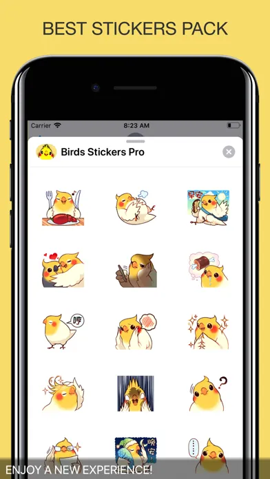 Birds Stickers Pro स्क्रीनशॉट
