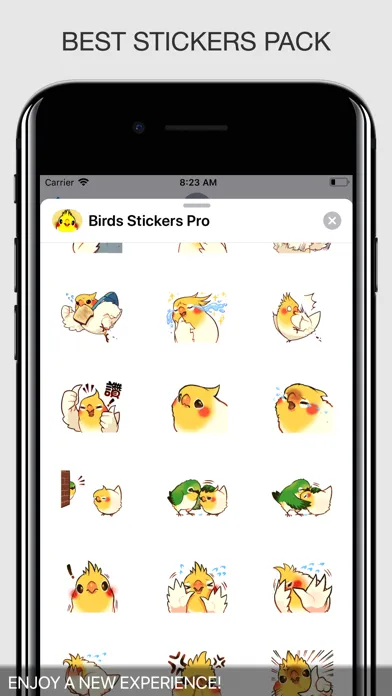 Birds Stickers Pro स्क्रीनशॉट