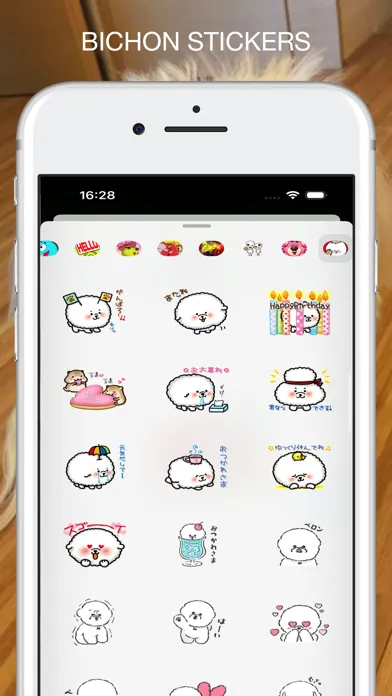 Bichon Stickers Screenshots