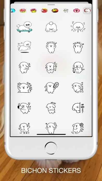 Bichon Stickers Screenshots