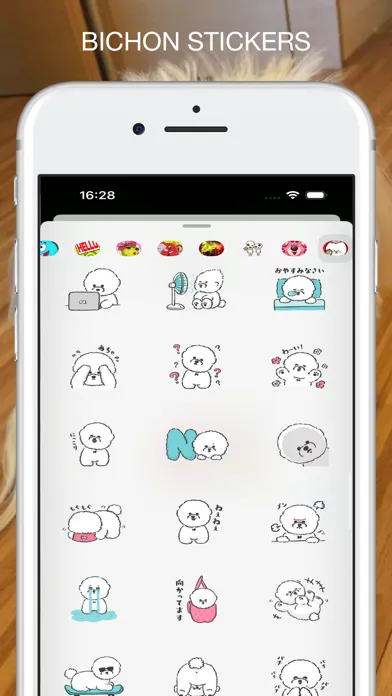Bichon Stickers Screenshots