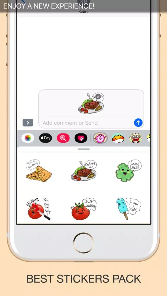 Capturas de pantalla de Pancake Stickers