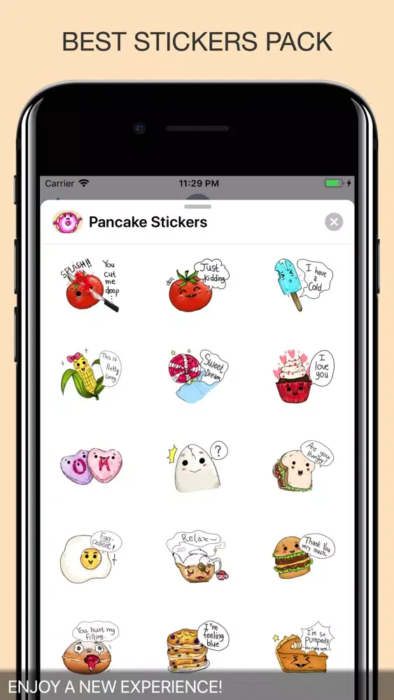 Capturas de pantalla de Pancake Stickers