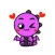 Purple Dragon Stickers