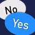 YES NO Peel and Paste