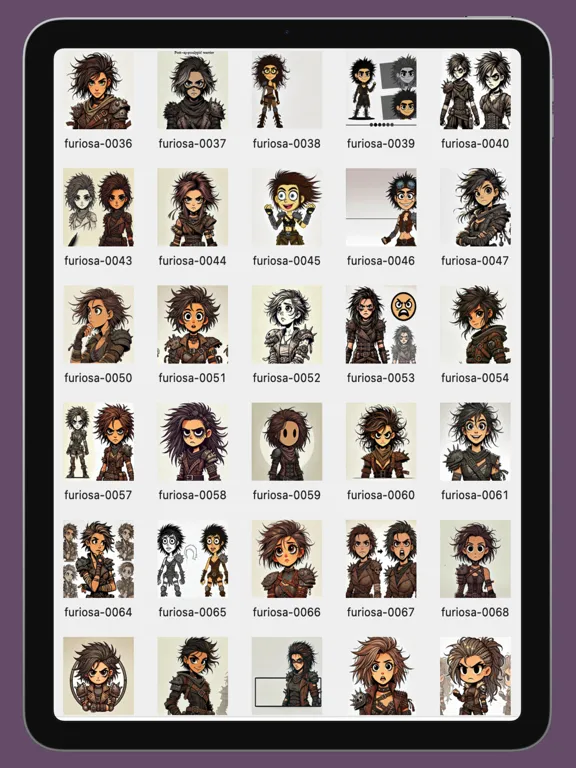 Furiosa Emotes Stickers iPad  سکرین شاٹس