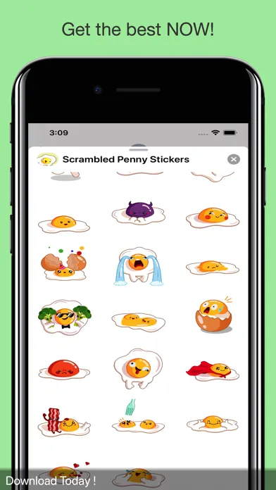 Scrambled Penny Sticker Screenshots