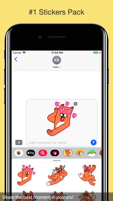 صور Fox Stickers Pro
