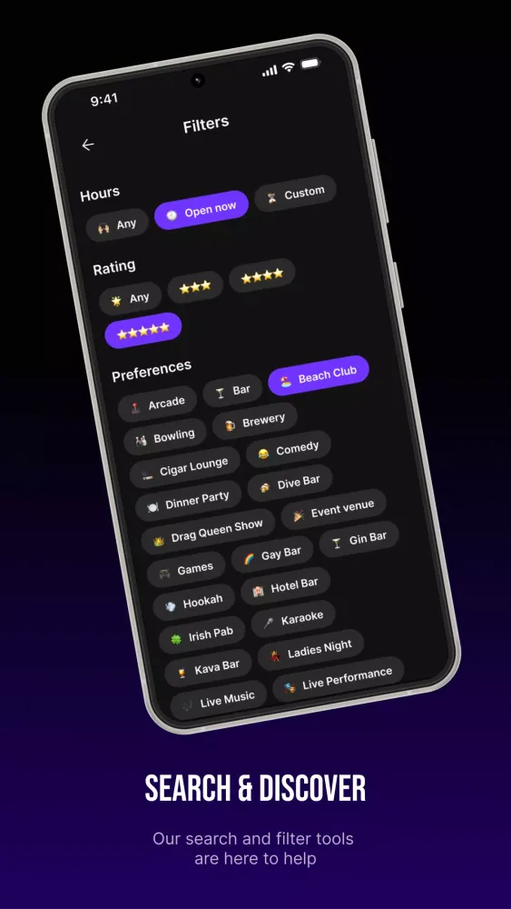 Screenshot di ZONA: Miami Nightlife Network