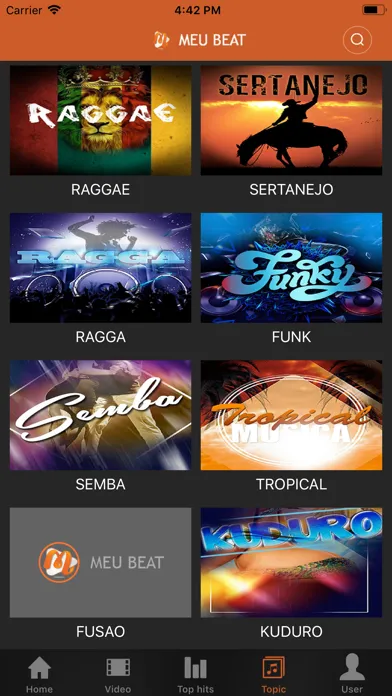 MeuBeat Ekran Görüntüleri