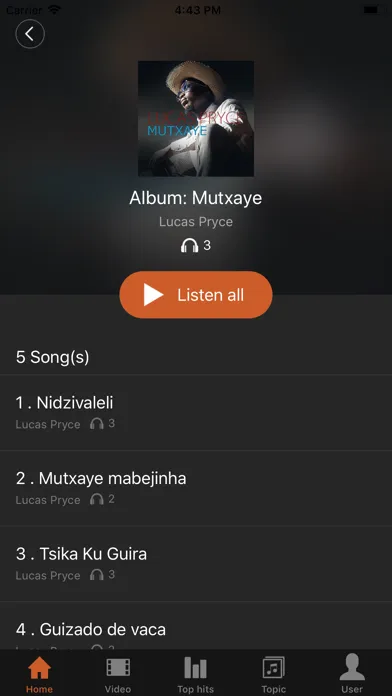 MeuBeat Ekran Görüntüleri
