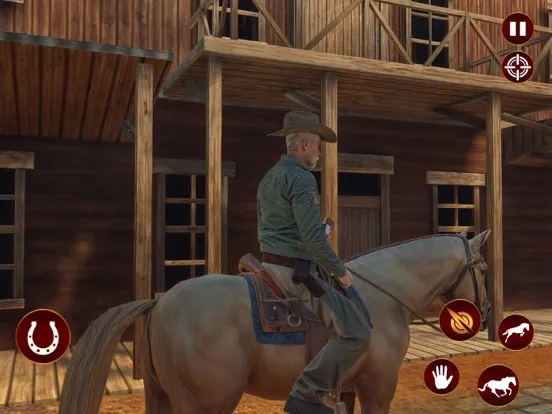 Tangkapan layar Sheriff Police West Cowboy iPad 