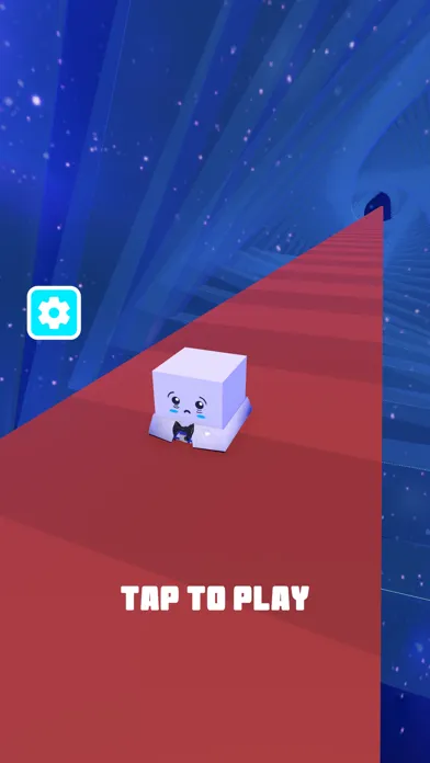 Tangkapan layar Galaxy Slider Cube Run Game