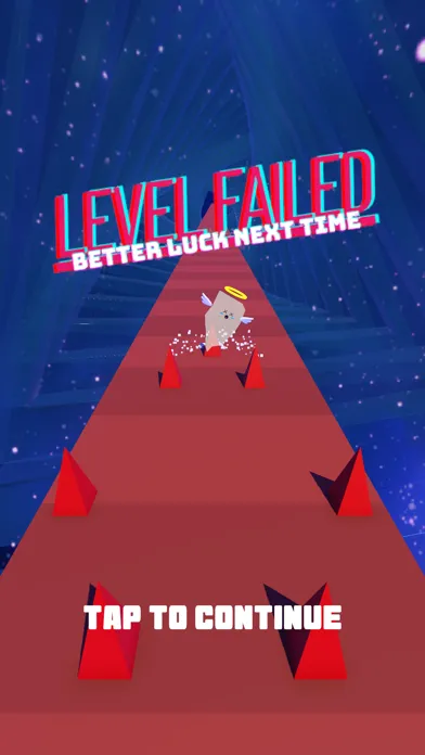 Tangkapan layar Galaxy Slider Cube Run Game