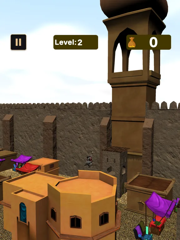 Capturas de tela do Parkour Run Game Ancient City iPad 