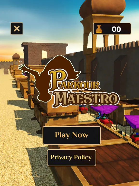 Capturas de tela do Parkour Run Game Ancient City iPad 