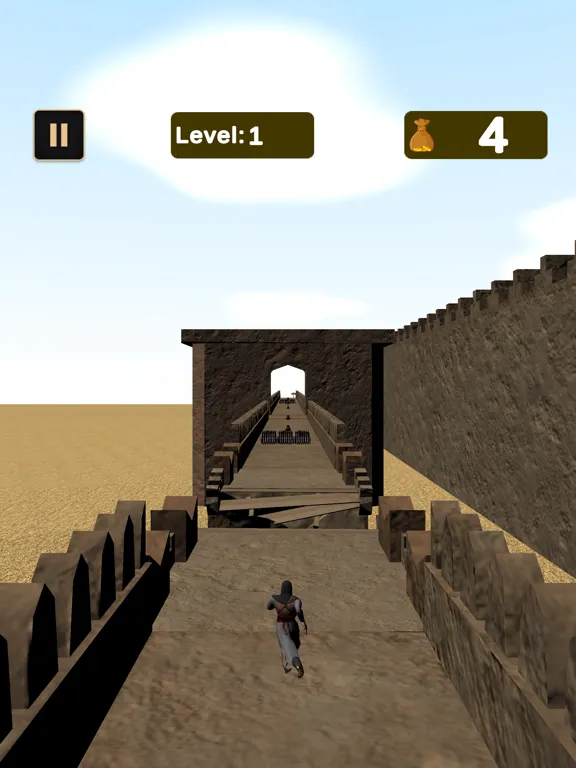 Capturas de tela do Parkour Run Game Ancient City iPad 