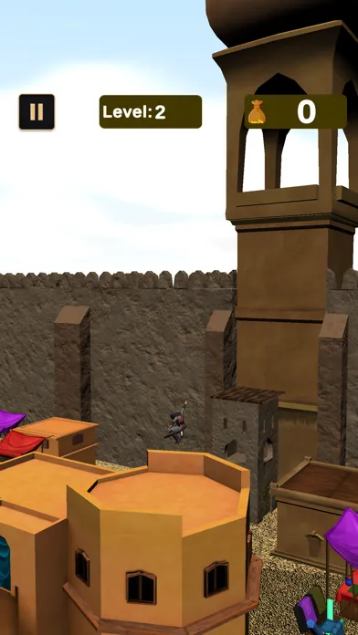 Capturas de tela do Parkour Run Game Ancient City