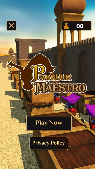 Capturas de tela do Parkour Run Game Ancient City