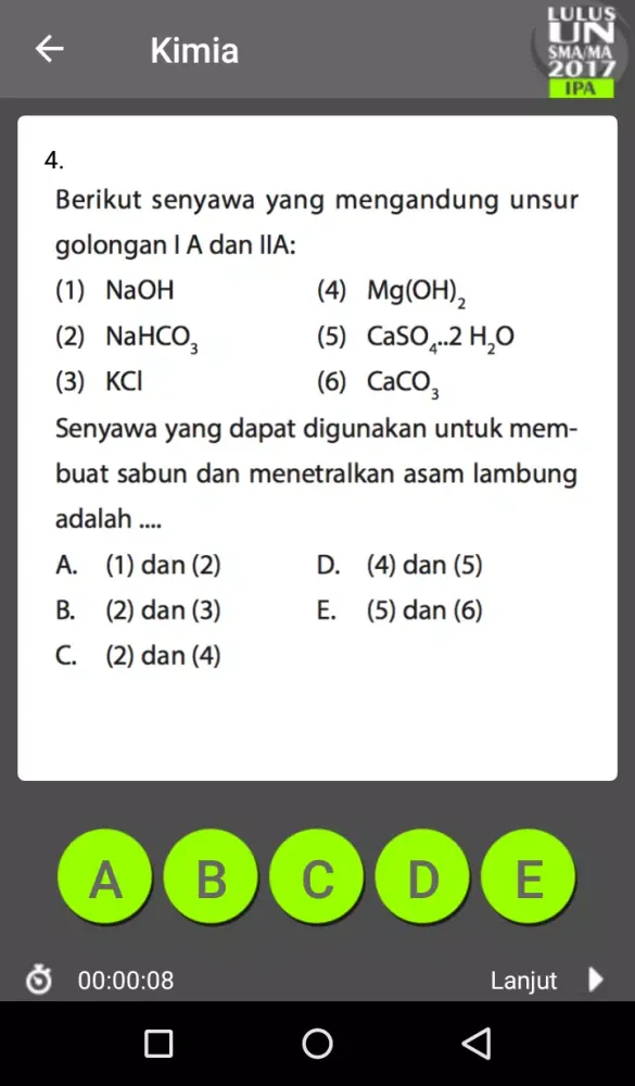 Grasindo Lulus UN SMA IPA স্ক্রিনশট
