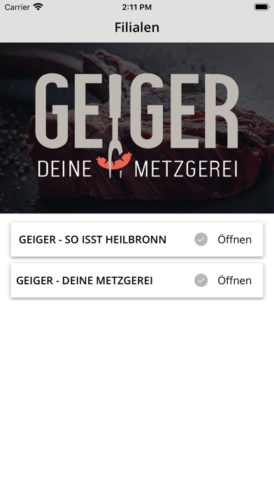 Metzgerei Geiger应用截图
