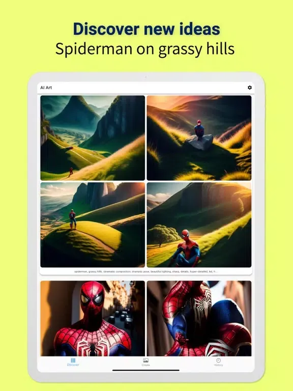 Captures d'écran de Ai Art Generator - Master iPad 