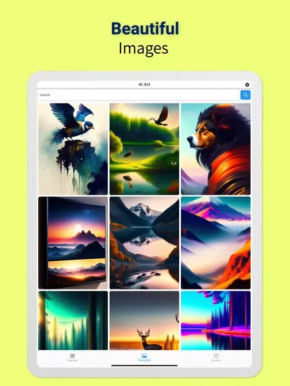 Captures d'écran de Ai Art Generator - Master iPad 