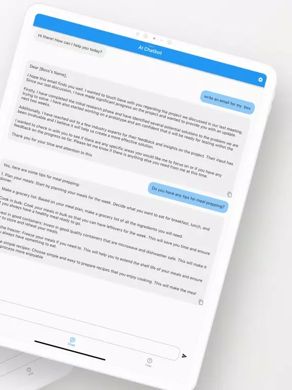 Ask Ai - Chat Bot iPad  স্ক্রিনশট