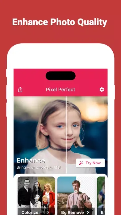 Tangkapan skrin PixelGenius: AI Photo Enhancer