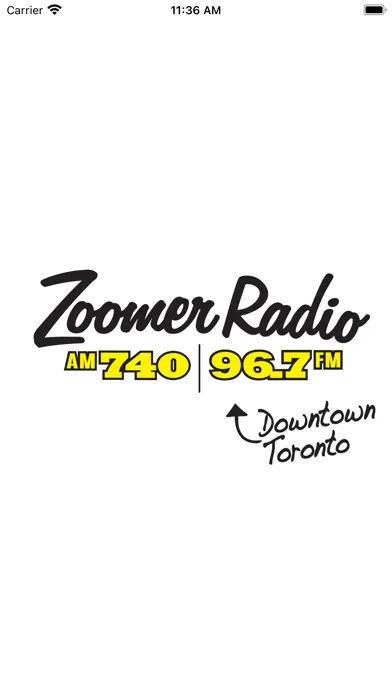 Tangkapan layar Zoomer Radio