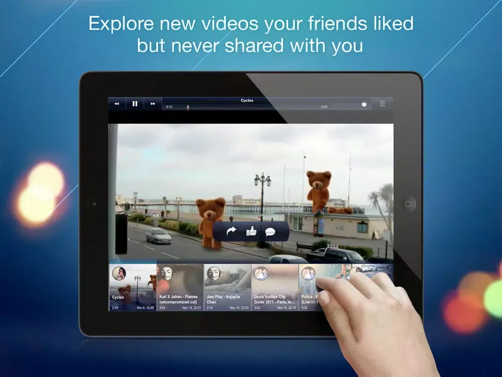 Capturas de pantalla de Unshared.TV iPad 