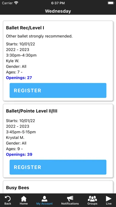 ภาพหน้าจอของ N10 Dance Studios