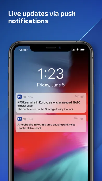 N1 info 스크린샷