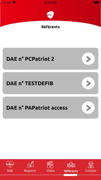 Défib.com Screenshots