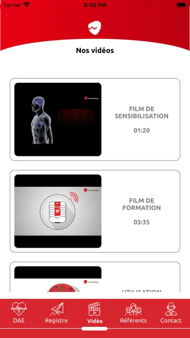 Défib.com Screenshots