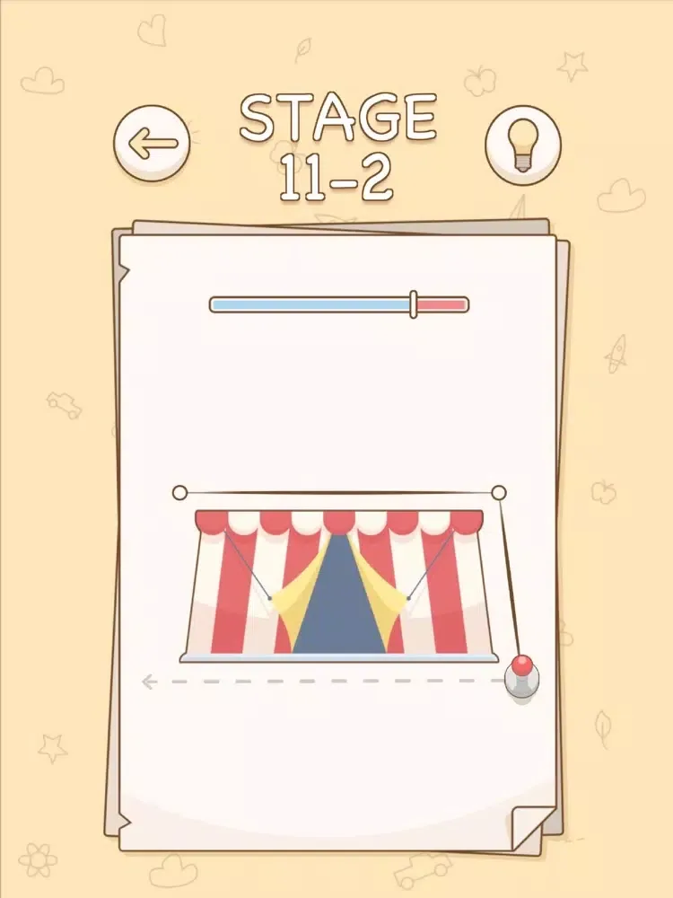 Ảnh chụp màn hình của Cut the Item iPad 
