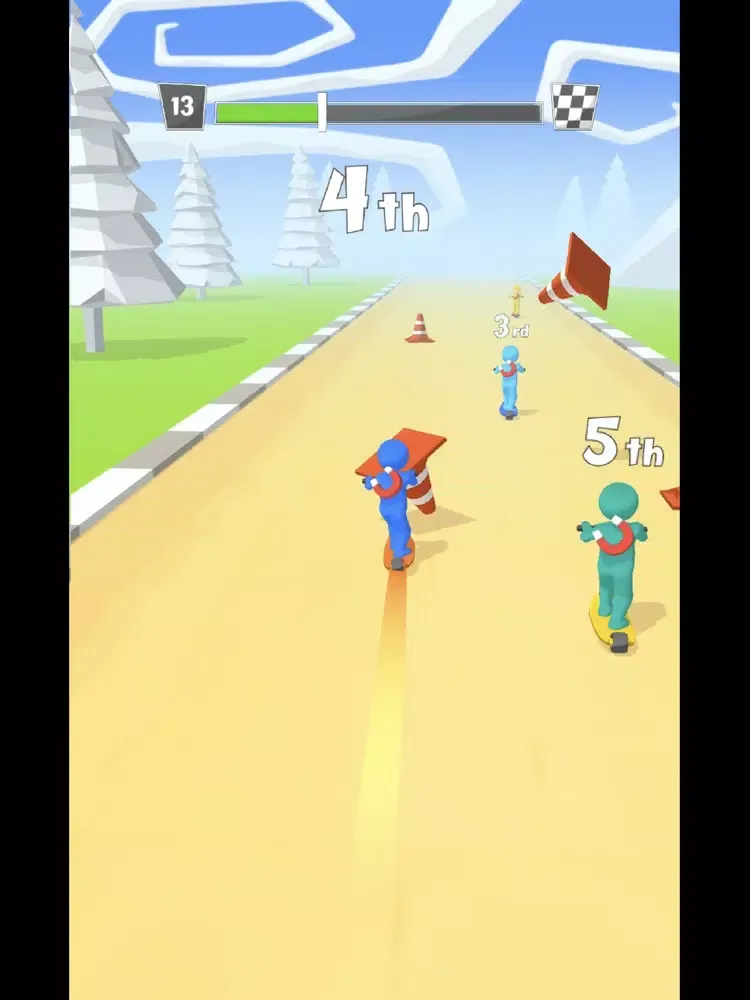ภาพหน้าจอของ Jump Riders! iPad 