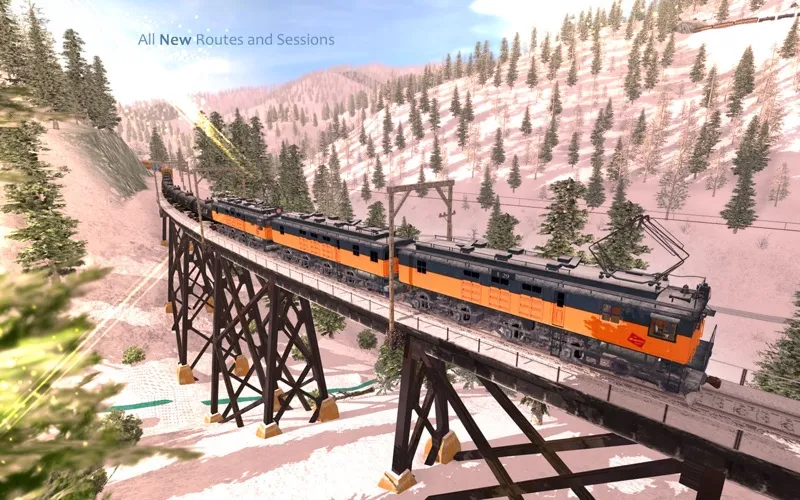 Ảnh chụp màn hình của Trainz A New Era
