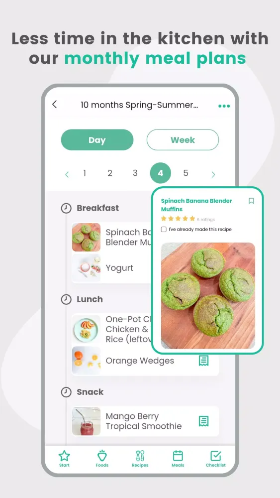 BLW Meals Ekran Görüntüleri