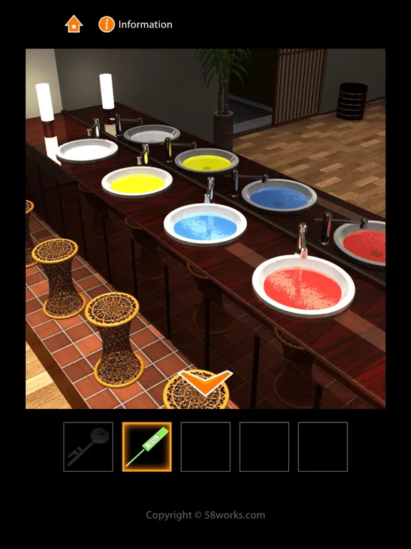 ON-SEN - escape game - iPad  سکرین شاٹس