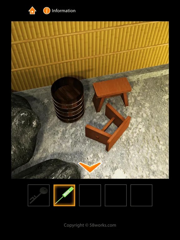 ON-SEN - escape game - iPad  سکرین شاٹس