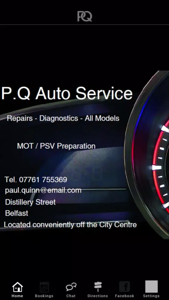 Capturas de tela do PQ Auto Belfast