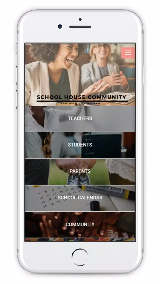 Tangkapan layar SCHOOL HOUSE COMMUNITY