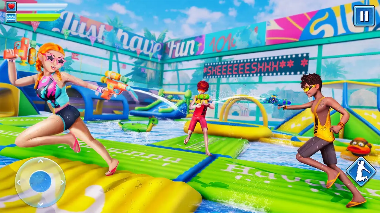Water Shooting Battle Arena 3D Screenshots